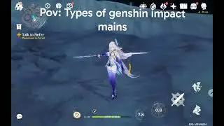 Types of genshin impact mains 