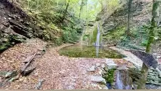 Пшада. Живой родник. Водопад Хрустальный.