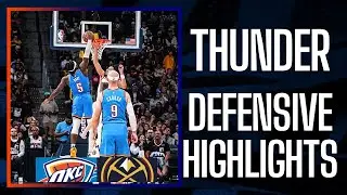 Thunder Nuggets Defensive Highlights