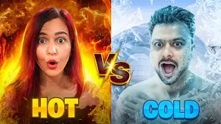 Hot vs Cold Challenge (Snow World in Abu Dhabi)