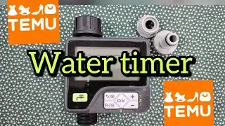 Temu haul ‼️Water Timer #3