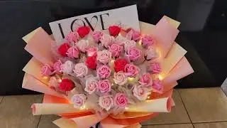 First Love Soap Flowers Bouquet