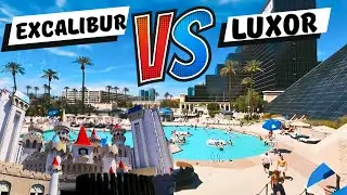 Luxor vs Excalibur. LAS VEGAS ✨
