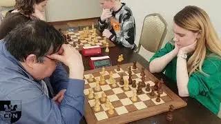 GM Burger King (2235) vs WFM Glittering Goldie (1934). Chess Fight Night. CFN. Blitz