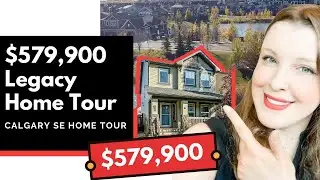 UNDER 600K: Affordable Luxury: 4-Bedroom Home in Legacy, Calgary SE, steps from Legacy Ponds