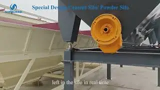 Customized horizontal powder silo