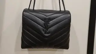 Saint Laurent Loulou Small| Intro & What fits| Chloe Dang