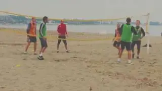 Тренировка на пляже