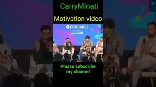 CarryMinat Motivational 💯🥰😍🤩💯 #shorts #video @CarryMinati