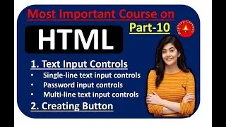 How to Create a Button in HTML | 🔥 Password input control using HTML