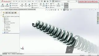 #SOLIDWORKS TUTORIAL   SPRING#