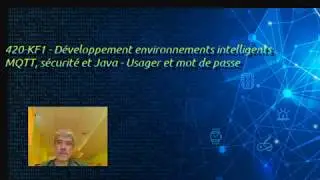 Capsule 420KF1 MQTT Usager Password Java
