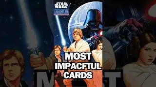 STAR WARS UNLIMITED - MOST IMPACTFUL CARDS! #starwarsunlimited #deckbuilding