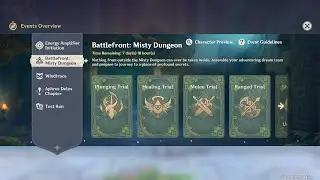 [EVENT] Genshin Impact: Battlefront: Misty Dungeon (Day 2)