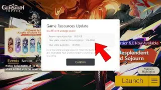 Version 5.0 Natlan TOTAL STORAGE SPACE CONFIRMED!! BAD NEWS For Low Spec Devices - Genshin Impact