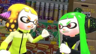 (Splatoon SFM) Agent 3 and 4 fighting