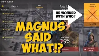 I just eliminated Manhunt Target: Magnus and... **SPOILERS**
