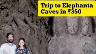 Trip to ELEPHANTA CAVES in ₹350 | Things to do in Mumbai #shorts