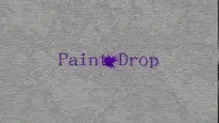 Paint Drop Effect  Motion Graphics