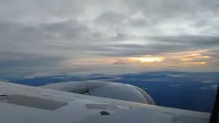 Flying just below the clouds 😍️