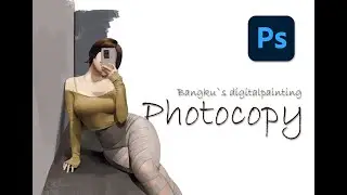 Photocopy painting(real-time)