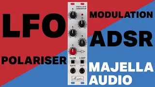 Majella Audio MLEG Envelope Generator & LFO // 6HP polarising Eurorack modulation