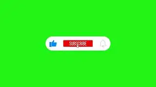 Subscribe Animated Greenscreen Button #youtube #subscribebutton #greenscreen #likebutton #subscribe