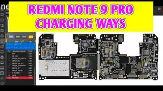 Note 9 Pro charging ways I Redmi Note 9 Pro charging ic jumper I HR mobile way