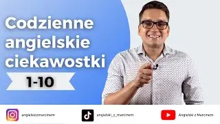10 Angielskich ciekawostek| Codzienne angielskie lekcje 1-10| Wymowa, słówka, czasy