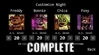 Five Nights at Freddys 1, 4/20 mode COMPLETE MOBILE