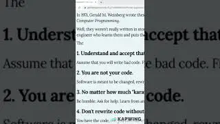 Egosuz programlama | Danışmadan kodu yeniden yazmayın 
