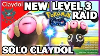Pokemon go - Claydol solo (No weather boost)