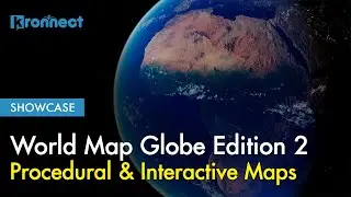 World Map Globe Edition 2 for Unity