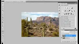 Photoshop - Old movie effect