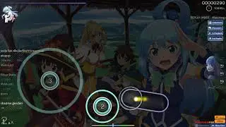osu! Opening KONOSUBA Season 3 Growing Up by Machico