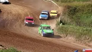 Самые жесткие аварии и столкновения 4-го этапа по автокроссу на Кубок Бекар 2019