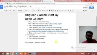 How to learn Angular 2 Start up guide