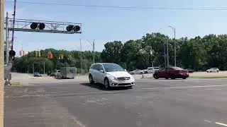 City, Amtrak clash over bump at freshly paved Kalamazoo intersection