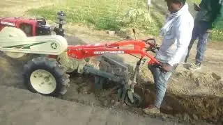 Two Share Plough With Power Tiller