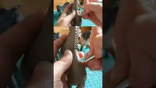 Painting a dun with dorsal stripe! ~ Schleich Repaint