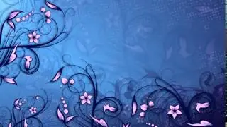 Футаж 3 .Цветочные узоры Flourish видео заставка