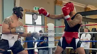 ROB WHITTAKER and JAI OPETAIA - Preparing to SPAR in Sydney