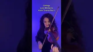 Ceilings, Lizzy McAlpine Violin Tutorial by Susan Holloway #violintutorial #violin #violinmusic