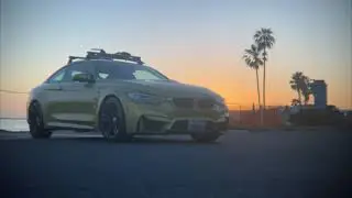 Cruise Down PCH   Austin Yellow BMW M4 ASMR