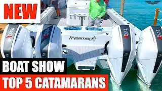 Top 5 Catamaran's 2020 Miami Boat Show - Sea Trials (Value)