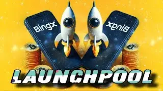 BingX - Запускает Lauchpool / Инструкция Как пользоваться с Телефона