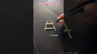 DIY Mini Easel 💗#shorts #art #craft #diy #mini #easel #youtubeshorts #youtubepartner
