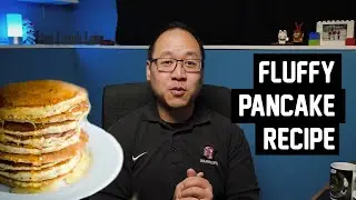 FLUFFY PANCAKE RECIPE - super easy