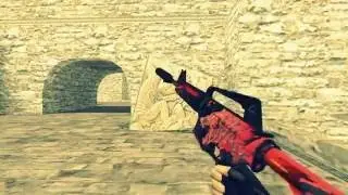 HD CS:GO Skins for CS 1.6 - M4A1-S Only