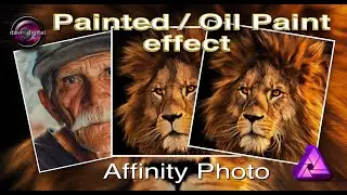 Painted/Oil Paint Effect Affinity Photo